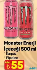 MONSTER ENERJİ İÇECEĞİ 500 ML